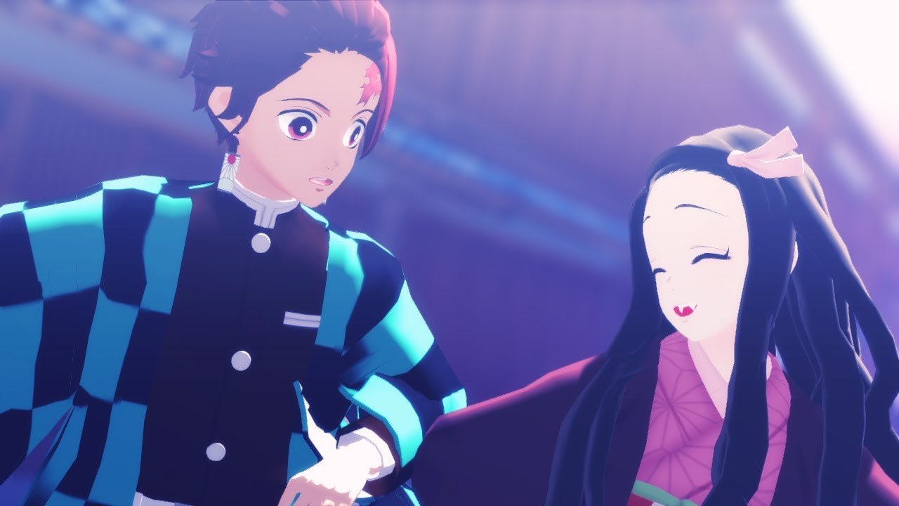 鬼滅のMMD】DAYBREAK FRONTLINE【炭治郎・禰豆子】 - YouTube