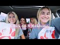 VLOG: Chick-fil-a Mukbang + trying to find a playground