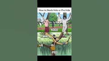 How to Noob hide or Pro hide #anime #usapp #nico #otogi