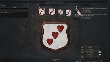 ✨COAT OF ARMS SPEEDART, DESIGNING A HEART THEME EMBLEMS FOR COURTIER ✨