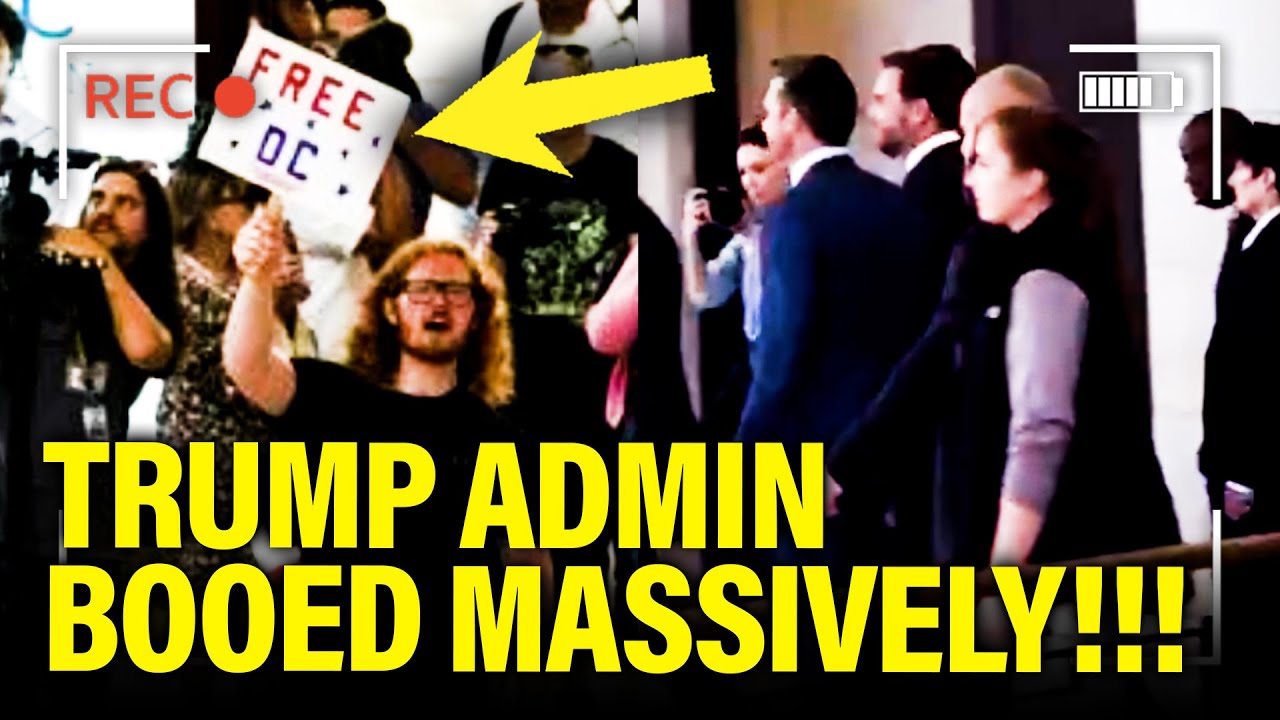 Trump VP MERCILESSLY BOOED at DISASTER PHOTO OP