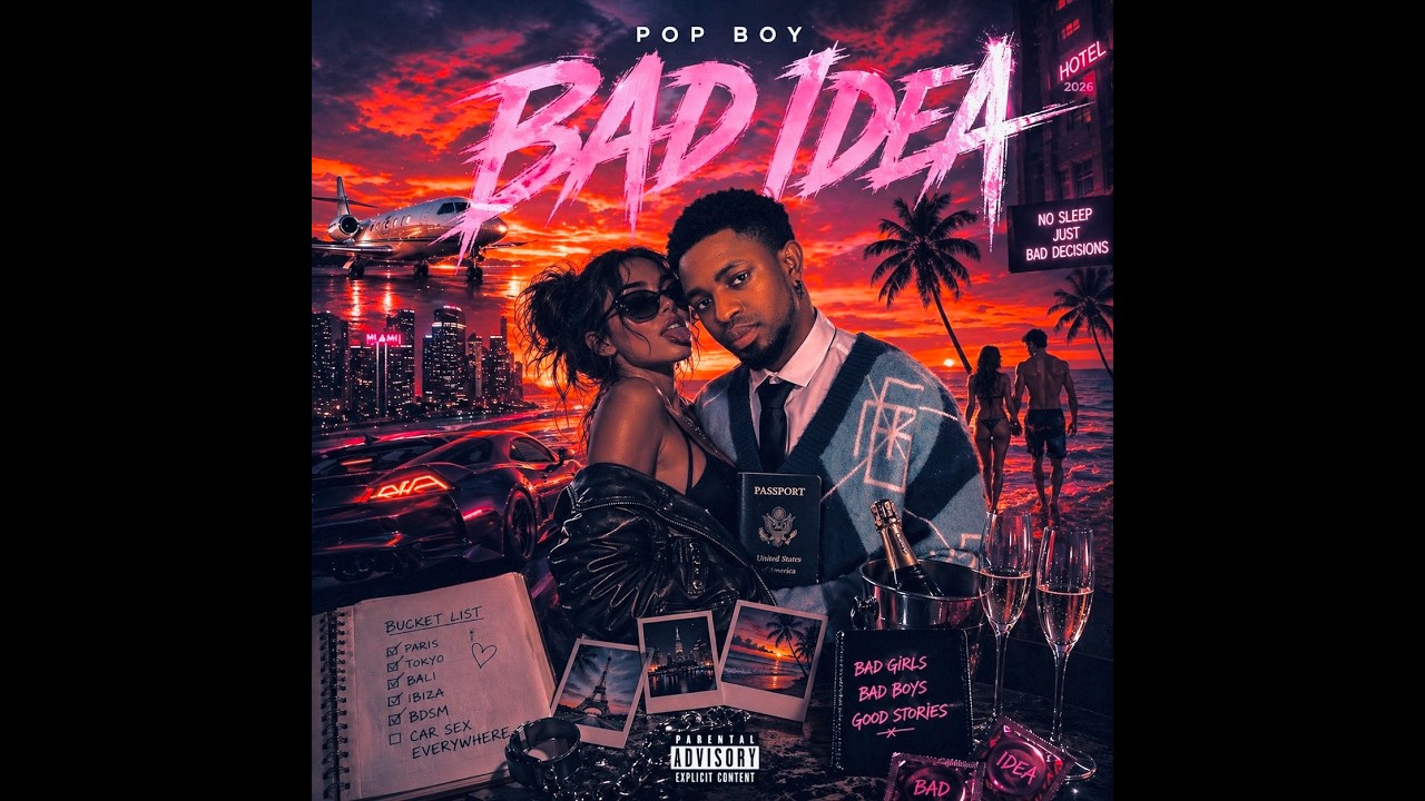 Watch Pop Boy - Bad Idea (Official Visualizer) on YouTube Watch Pop Boy - Bad Idea (Official Visualizer) on YouTube