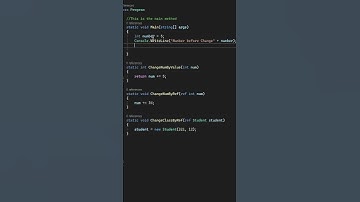 C# Explained in One Minute: The ref Keyword