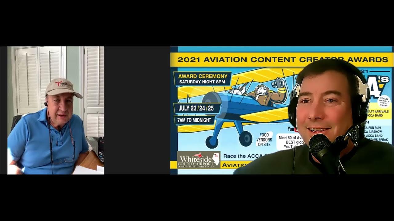 Aviation Content Creator Awards 2021 and GA Accident Stats with Dan