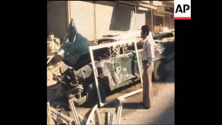 SYND 27 4 79 AFTERMATH OF ISRAELI ATTACK ON PLO POSITIONS IN TYRE