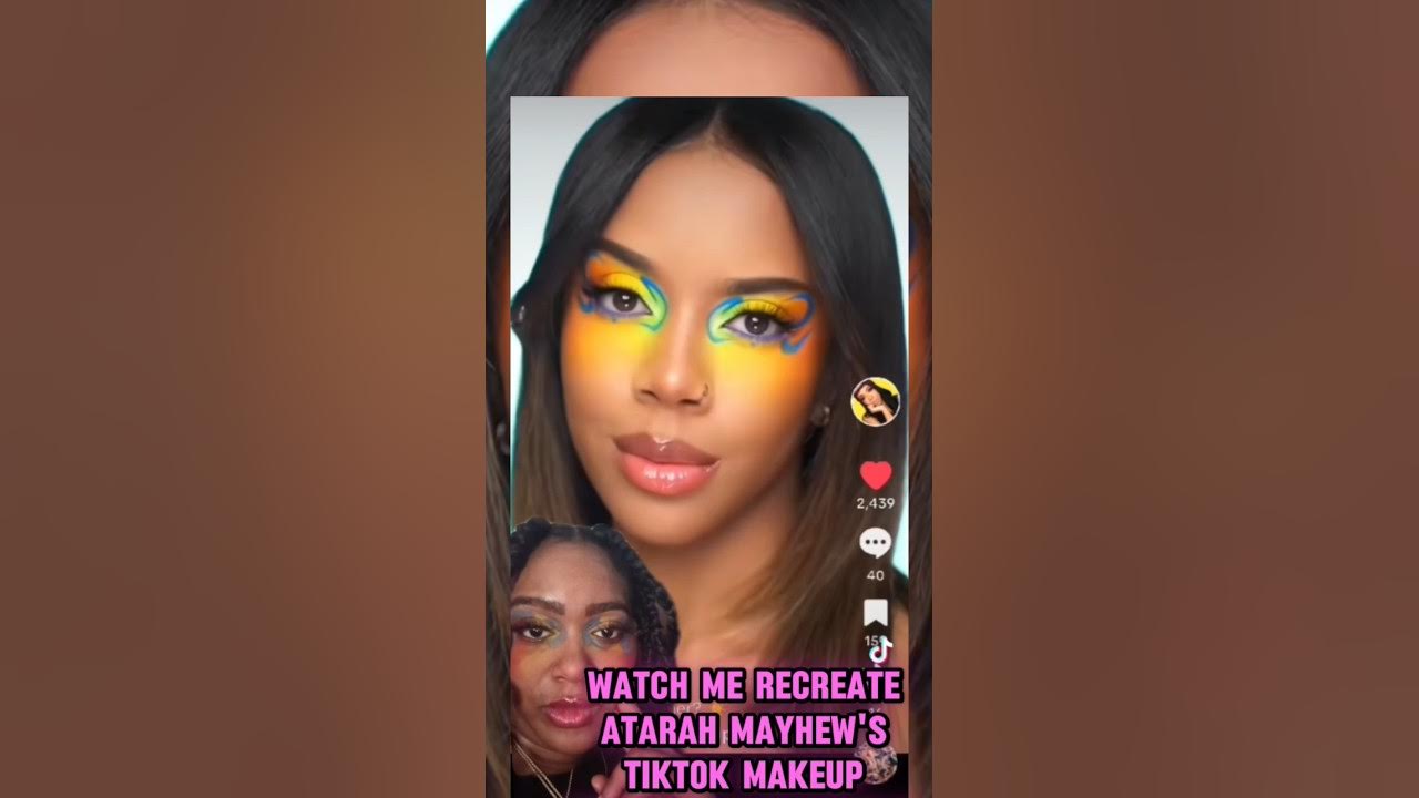Recreating Atarah Mayhew's TikTok Makeup Tutorial #AtarahMayhew #makeup - Atarah Mayhew: Sexy Pics Of The Rising TikTok Sensation