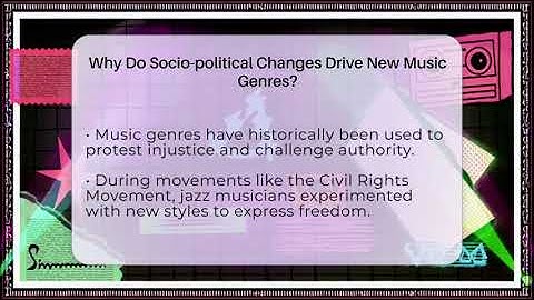 Why Do Socio-political Changes Drive New Music Genres? - Alt Scene Guru