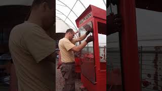 Bourgoin MD8 | Ep. 17 Installing Cab Windshield and Door Glass