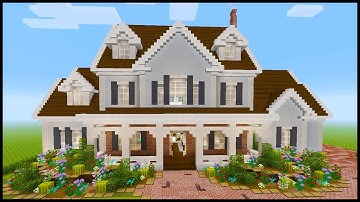 Minecraft: How to Build a Large Suburban House 2 | PART 5 (Interior 1/4)
