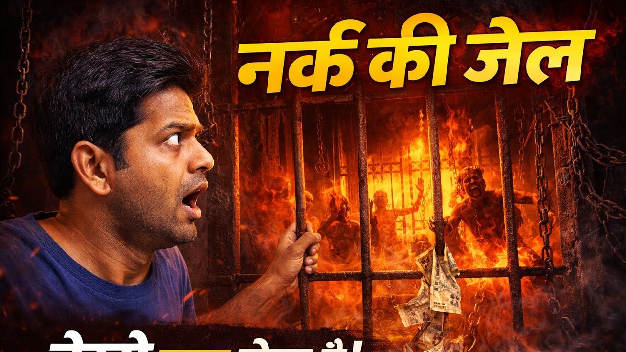 #NARAK KI JEL- स्वस्तिभूषण माता जी ने बताया नर्क की जेल में किया होता है. SWASTIBHUSHAN