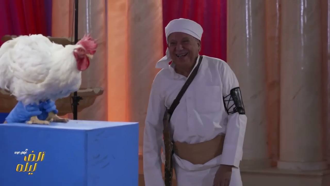 ضحك هيستيري من فيفي عبده والفنان محمد محمود بعد ما عاد المشهد 100 مرة🤣😬#ألف_ليلة_مع_فيفي__عبده