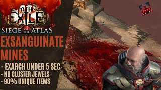 PoE 3.23 - Boss destroyer Exsanguinate mine build - Path of Exile Affliction