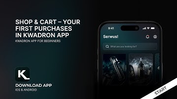 Shop & Cart – Your First Purchases in Kwadron App