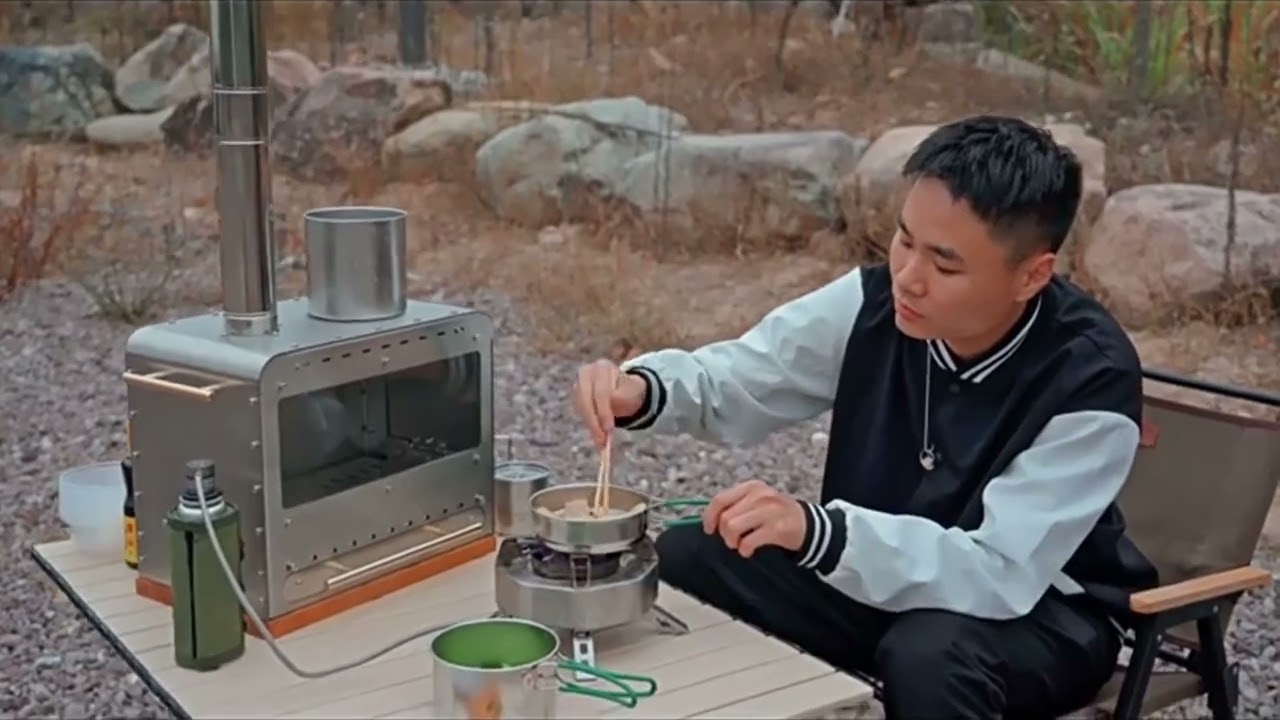 five piece stainless steel pot set 304 stainless steel folding handle