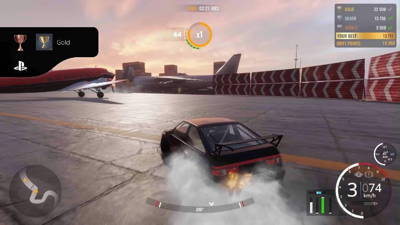 CarX Drift Racing Gold Finish