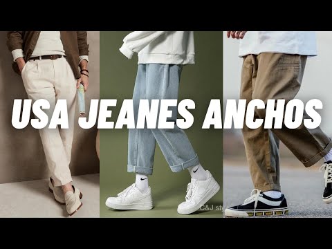 Video: 3 formas de usar jeans holgados