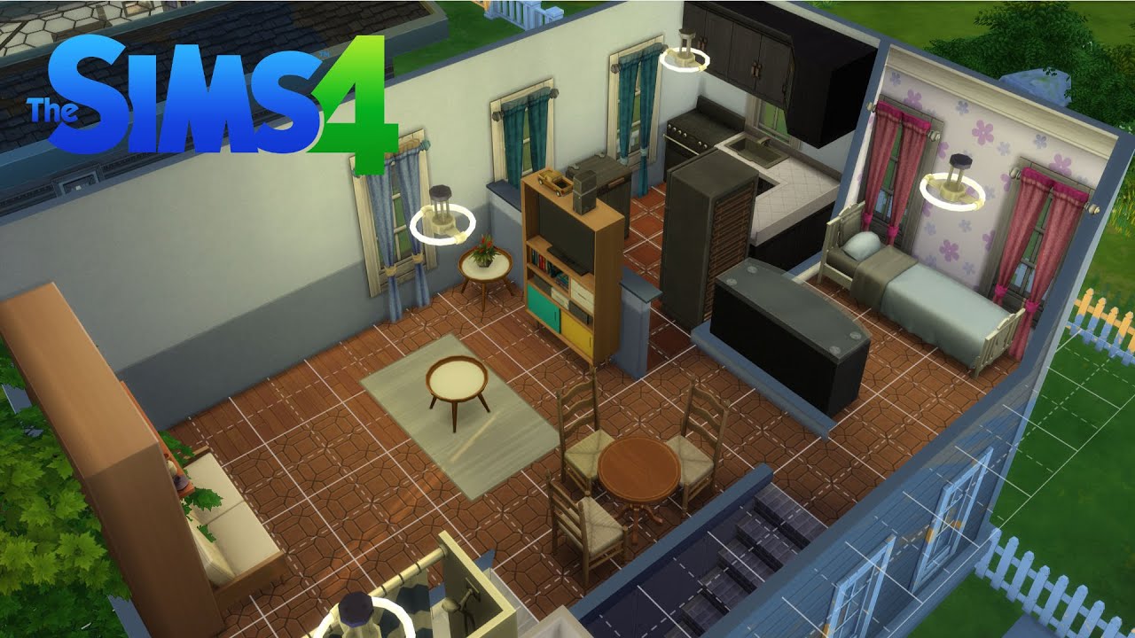 Small Home Renovation|| The Sims 4 Tiny Living - YouTube