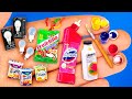 11 EASY DIY MINIATURE REALISTIC FOOD AND DRINKS FOR BARBIE DOLLHOUSE