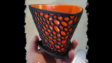 3D Print Timelapse - Voronoi Planter - Ristow Designs
