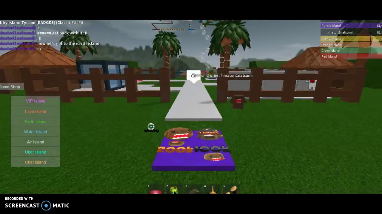 Part 2 Of The Domo Obby Island How To Get Lots N Lots Of Youtube - new domo obby island tycoon roblox