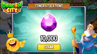 How to get 10000 Gem Rewards in Dragon City for FREE 2024! 😍