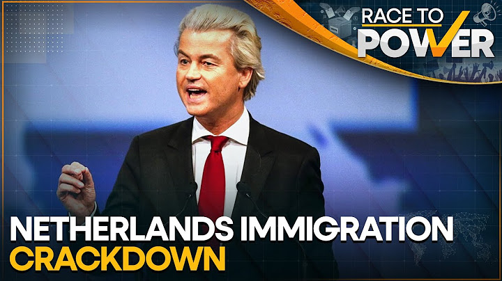 Nederlandse politicus Geert Wilders presenteert tienpuntenplan om immigratie te beteugelen | Race To Power