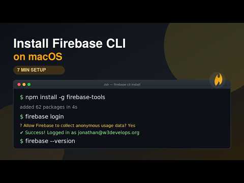 How to Install Firebase CLI on macOS (2026 Guide)