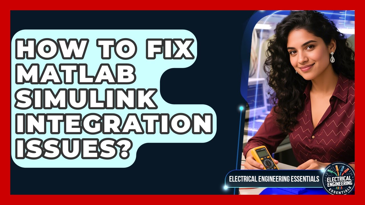 How To Fix MATLAB Simulink Integration Issues? - Electrical Engineering ...