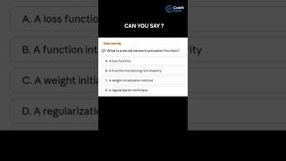 Deep Learning MCQ 🔥 Can You Answer This Neural Network Question ? #shorts #ytshorts #ai #coding #yt