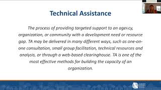 Draft Technical Assistance Guidelines Webinar