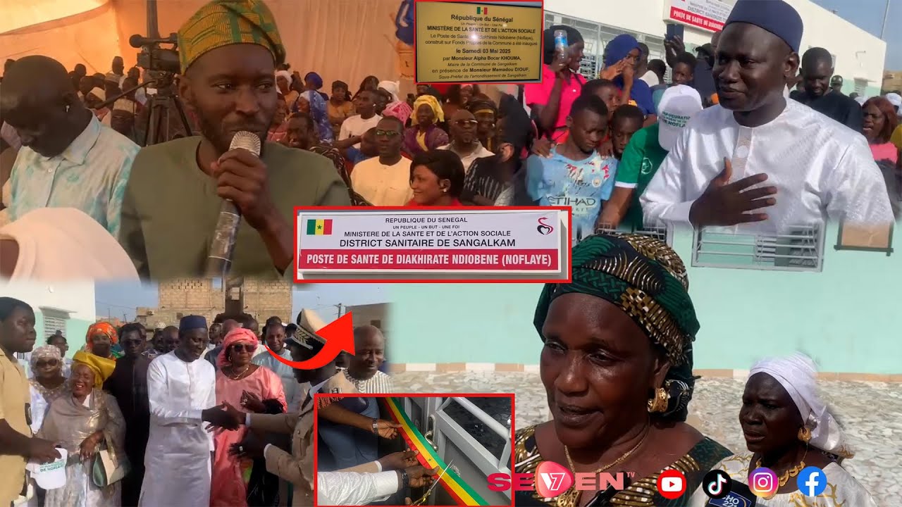 Inauguration Poste de santé de Noflay : Ambiances, Témoignages et réactions....