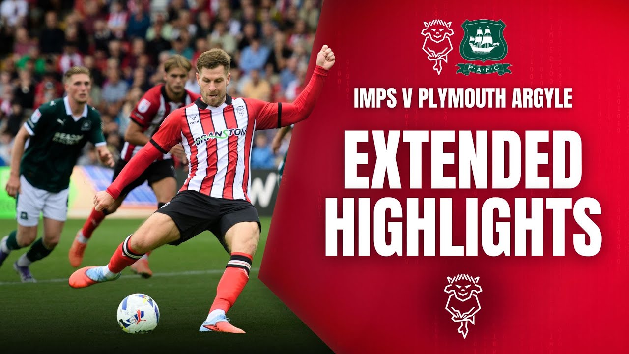 Extended highlights | Imps v Plymouth Argyle