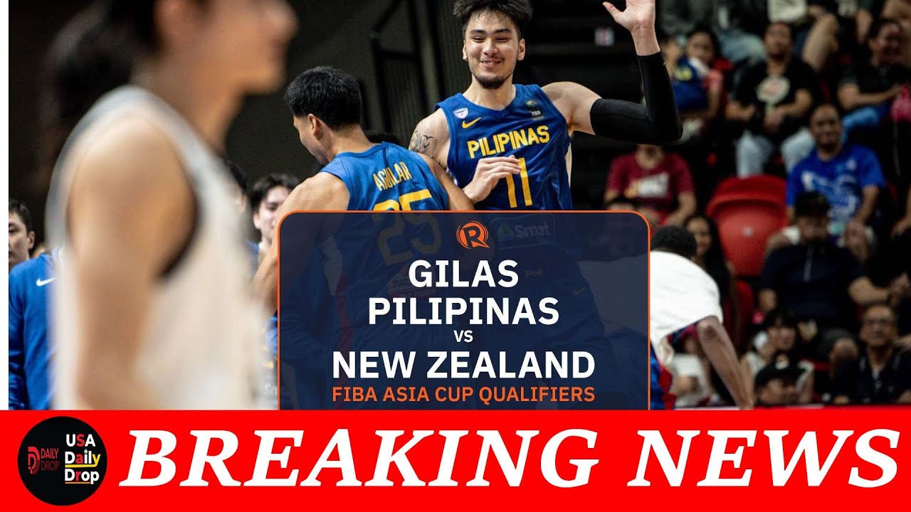 Gilas Pilipinas vs New Zealand – FIBA Asia Cup 2025 Live Updates