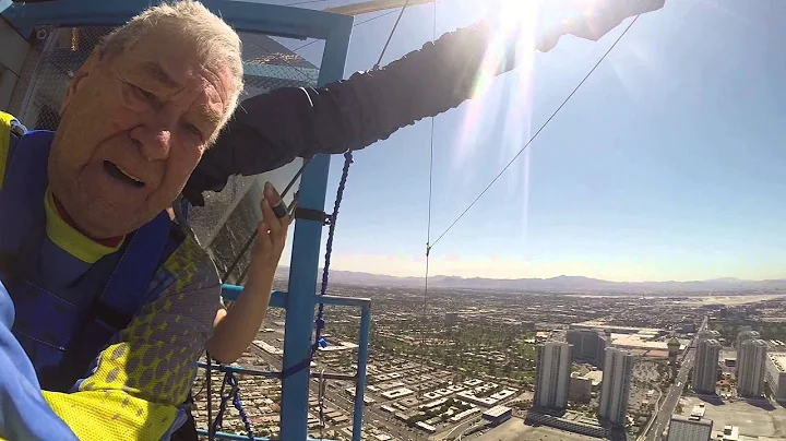 Pops Stratosphere JUMP. #bucketlist #eightythreeyearsold #youngstown