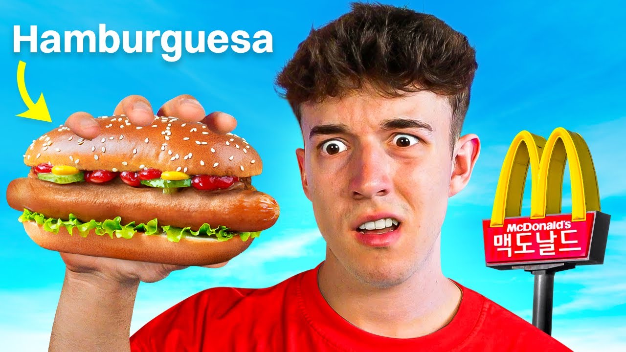 Probé un McDonald's en Corea Del Sur