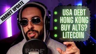 ΗΠΑ χρέος, ALTS MOONING(?), Litecoin Halving | Crypto Market Update #8