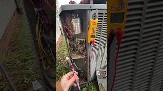 Coils are frozen. Bad defrost sensor. #defrost #heatpump #hvac #frozencoil