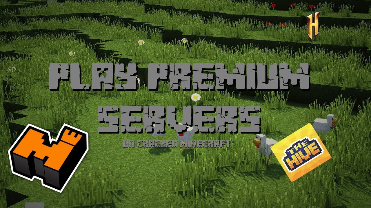 how to play on premium servers with cracked minecraft