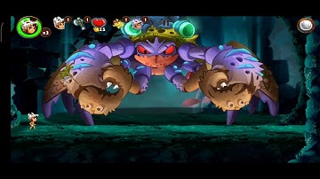 Jungle Adventures 3 - Gameplay Walkthrough Part 8 - World 3 Level 5 And Crab Boss (iOS, Android)