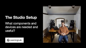 G LearningLab | The Studio Setup. What components and devices are needed and useful?