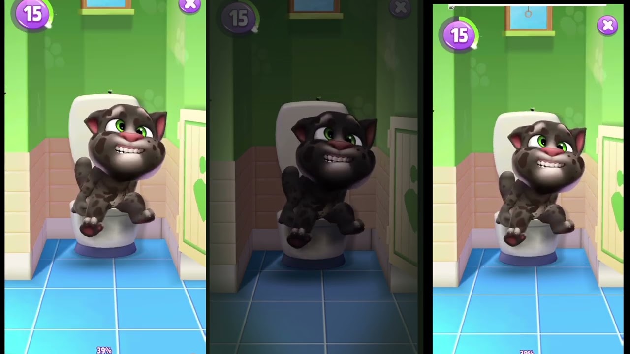 Talking Tom | Bathroom Buddy | Funny Cartoon Videos
