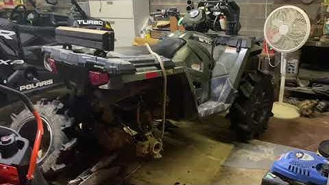 Sportsman 570 FRONT DIFF BLOWN???!!