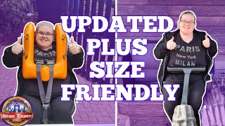 UPDATED ALTON TOWERS PLUS SIZE FRIENDLY?