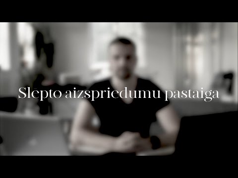 Video: Kas Ir Slēptie Darbi