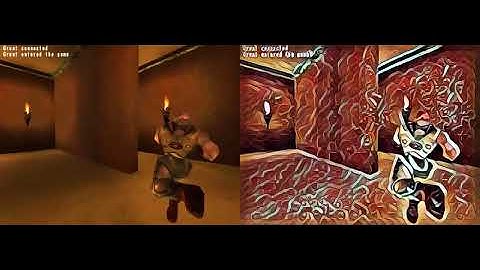 Quake 3 Neural Style Transfer of Mr Elusive