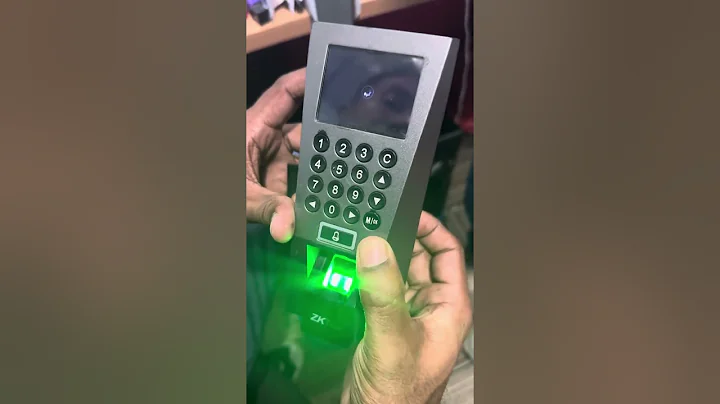 ZKT ZKTeco R18 or F18 fingerprint reader reset