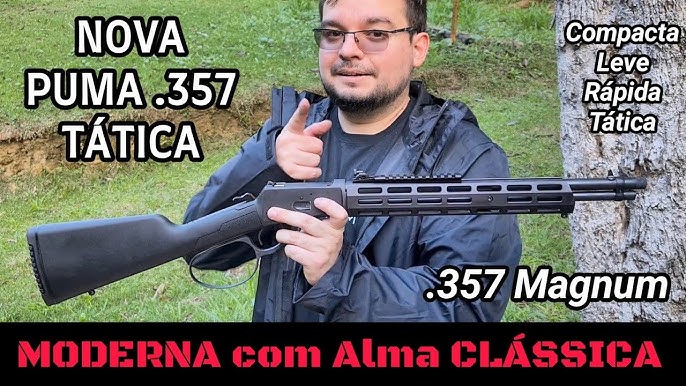 Carabina Puma .357 Magnum 20 Inox - Taurus - Beartac