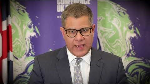 COP26 President-Designate Alok Sharma speaking at the PPCA Europe Roundtable