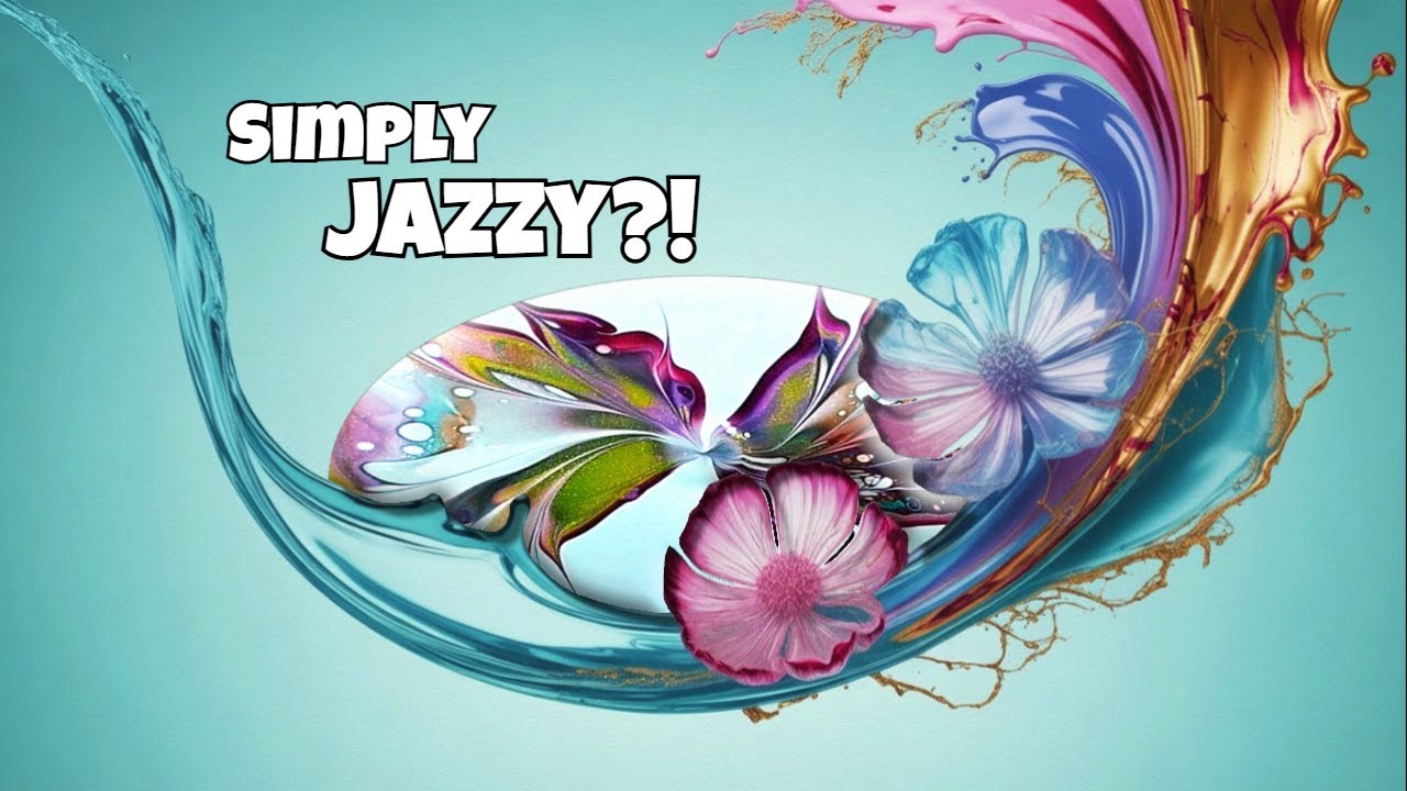 Эта великолепная акриловая заливка в золотисто-фиолетовых тонах просто прекрасна! Простота в жидк...