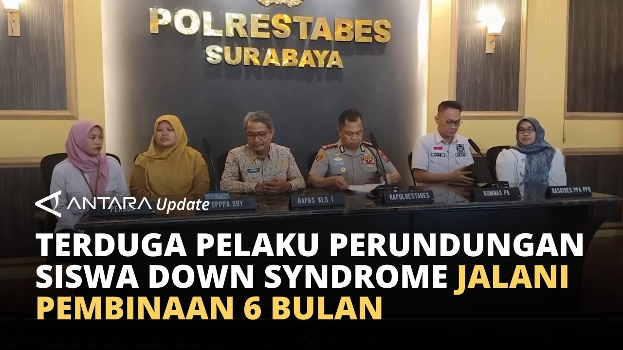 One suspected student shelter down syndrome in Surabaya took six months of coaching